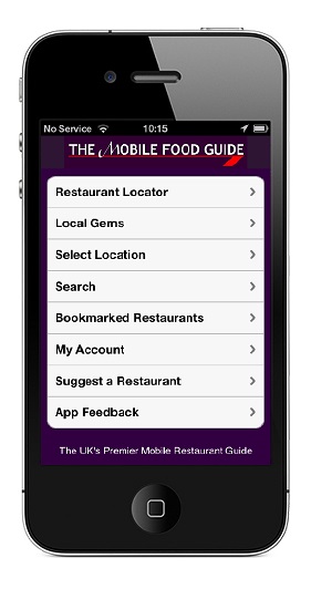 The Mobile Food Guide iPhone App